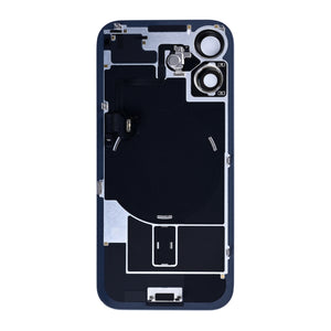 For Apple iPhone 17 Back Glass With NFC, Enlarged Camera Frame Sage Pulled