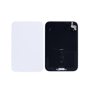 For Apple 17 Pro Vidro traseiro com NFC prateado puxado