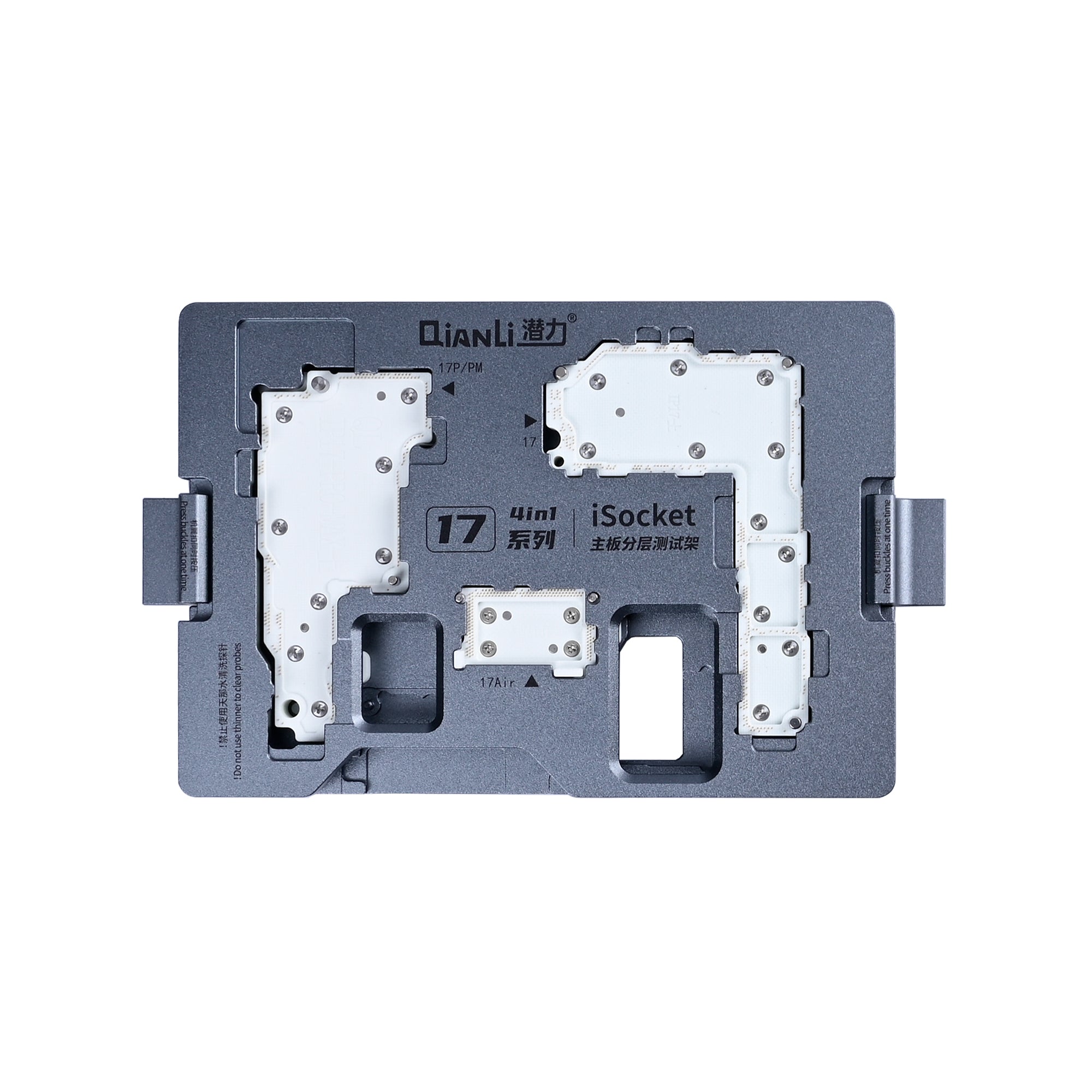 QIANLI iSocket 4 em 1 Placa-mãe com estrutura de teste em camadas For Apple série 17