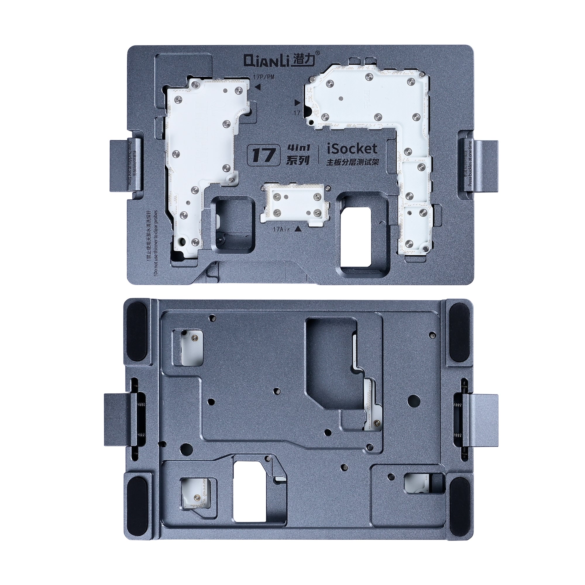 QIANLI iSocket 4 em 1 Placa-mãe com estrutura de teste em camadas For Apple série 17