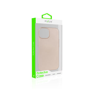 Rixus Soft TPU Phone Case With MagSafe Compatible For Apple iPhone 13 Pro Gold
