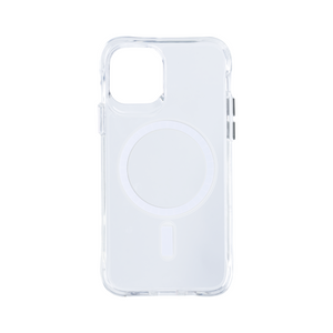 Rixus Anti Shock Case TPU With MagSafe Compatible For Apple iPhone 11 Pro Max Transparent