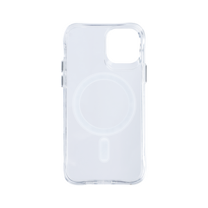 Rixus Anti Shock Case TPU With MagSafe Compatible For Apple iPhone 12 Pro Max Transparent