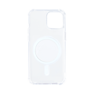 Rixus Anti-Burst Case With MagSafe Compatible For Apple iPhone 14 Plus Transparent