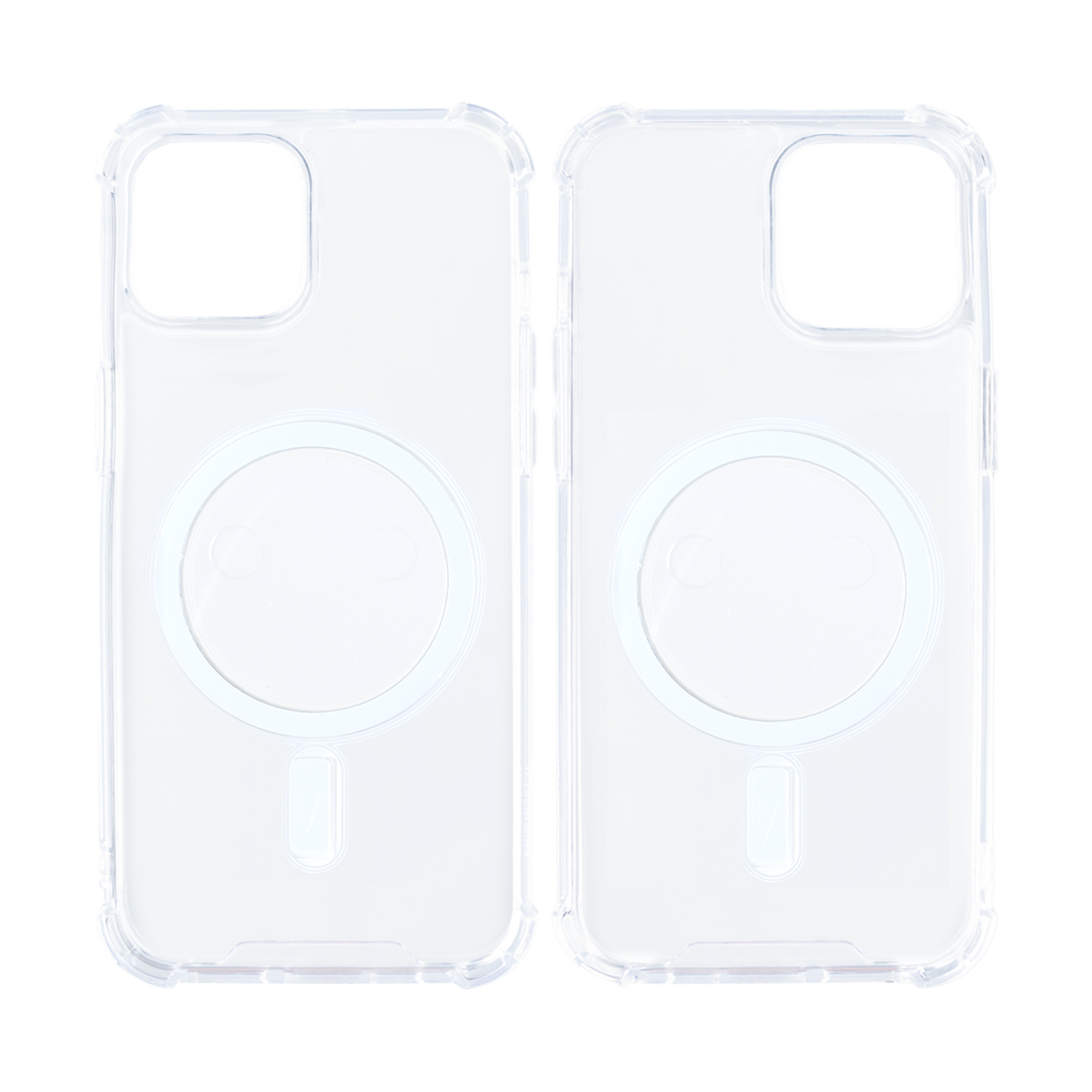 Rixus Anti-Burst Case With MagSafe Compatible For Apple iPhone 14 Plus Transparent