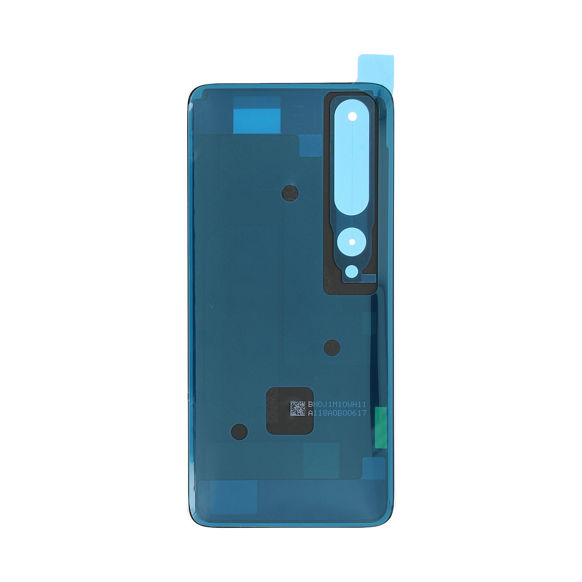 Capa traseira para Xiaomi Mi 10 5G sem lente, cinza crepúsculo, OEM