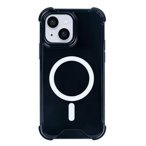 Rixus Anti-Burst Case With MagSafe Compatible For Apple iPhone 14 Plus Black