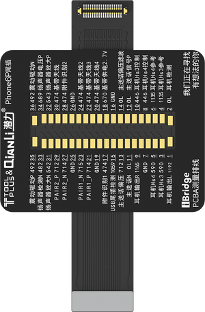 Substituição do conector traseiro QIANLI FPC iBridge Toolplus For Apple 6 Plus