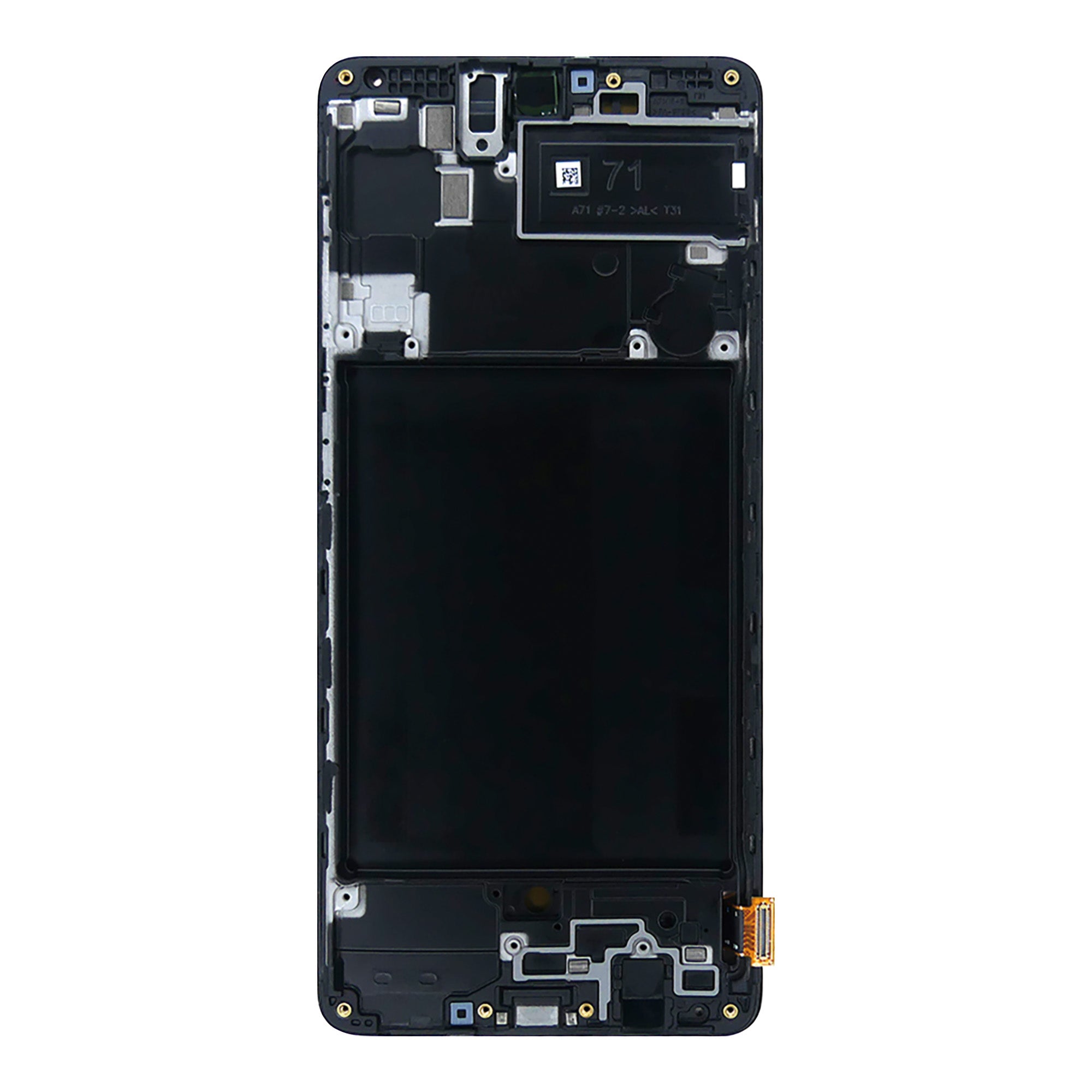 Samsung Galaxy A71 A715F Ecrã e digitalizador com moldura Service Pack