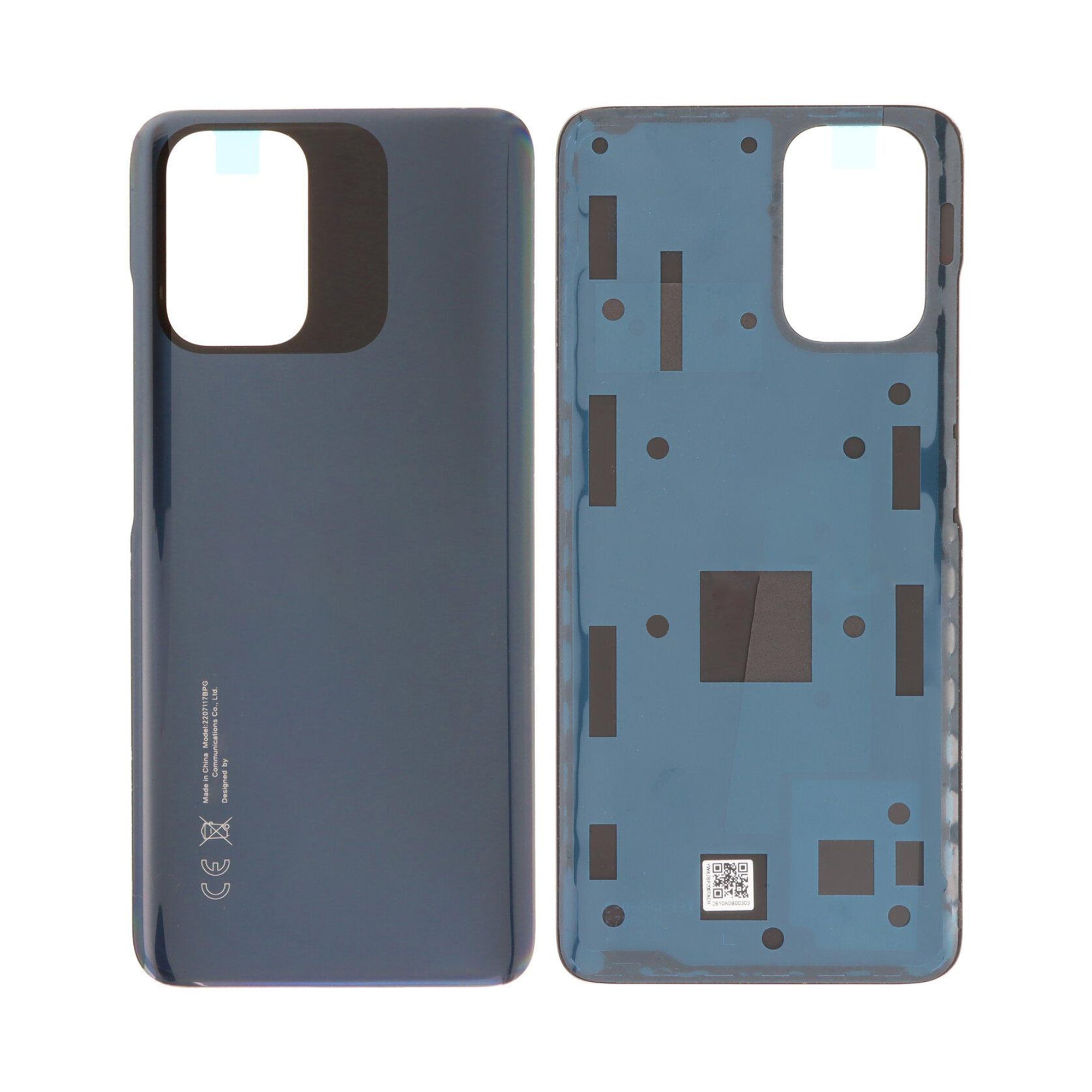 Capa traseira Xiaomi Poco M5s com lente cinza OEM