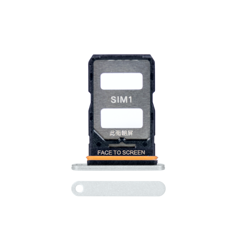 Xiaomi Redmi Note 12 Pro Plus Suporte para cartão SIM Branco OEM