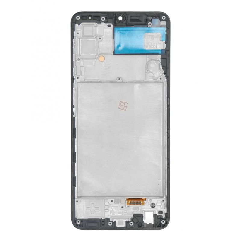 Samsung Galaxy A22 A225F Ecrã e digitalizador com moldura Preto Soft-OLED