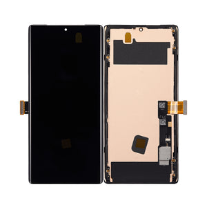 Google Pixel 6 Pro Ecrã e digitalizador com moldura Preto Refurbished