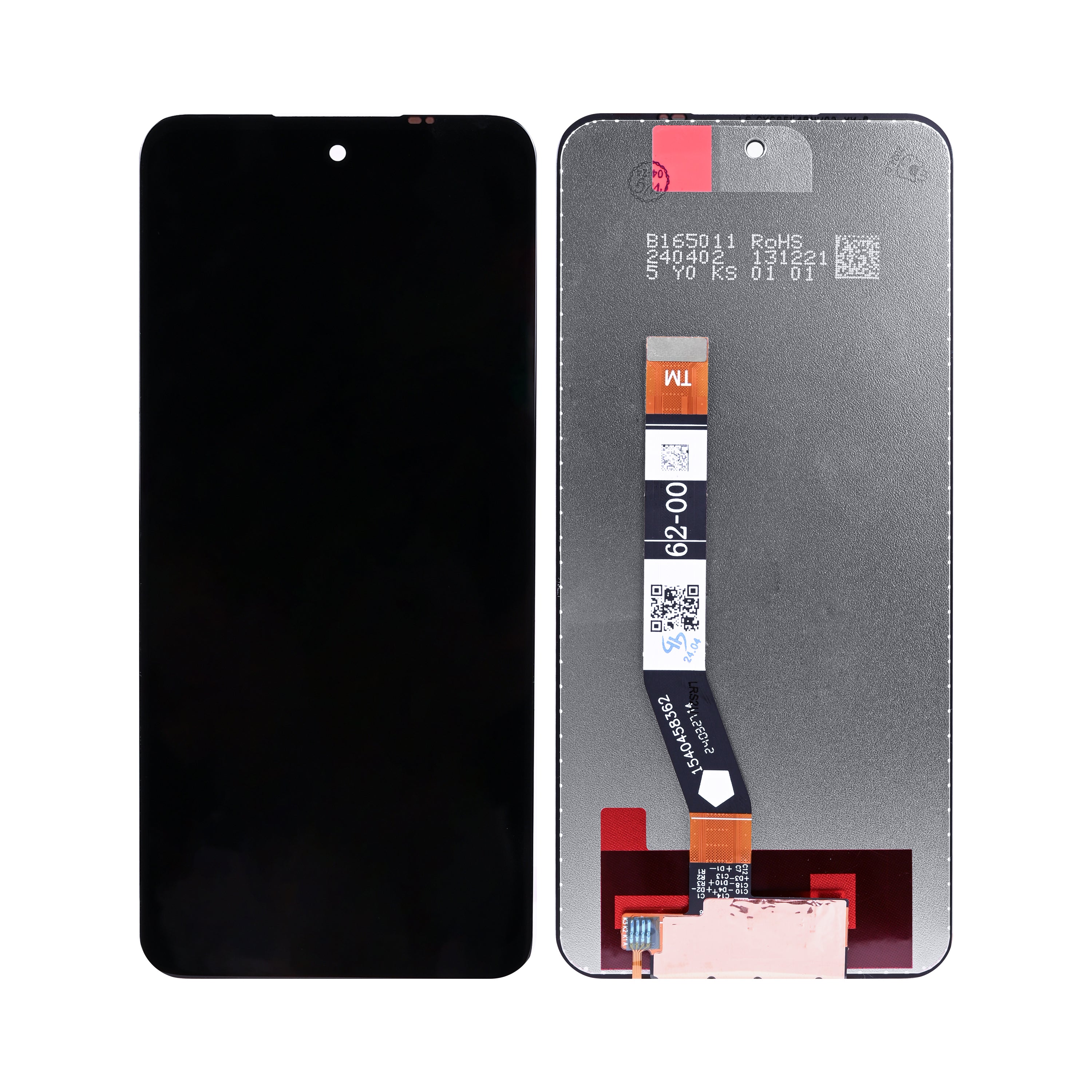 Motorola Moto G14 Ecrã e digitalizador sem moldura preto OEM