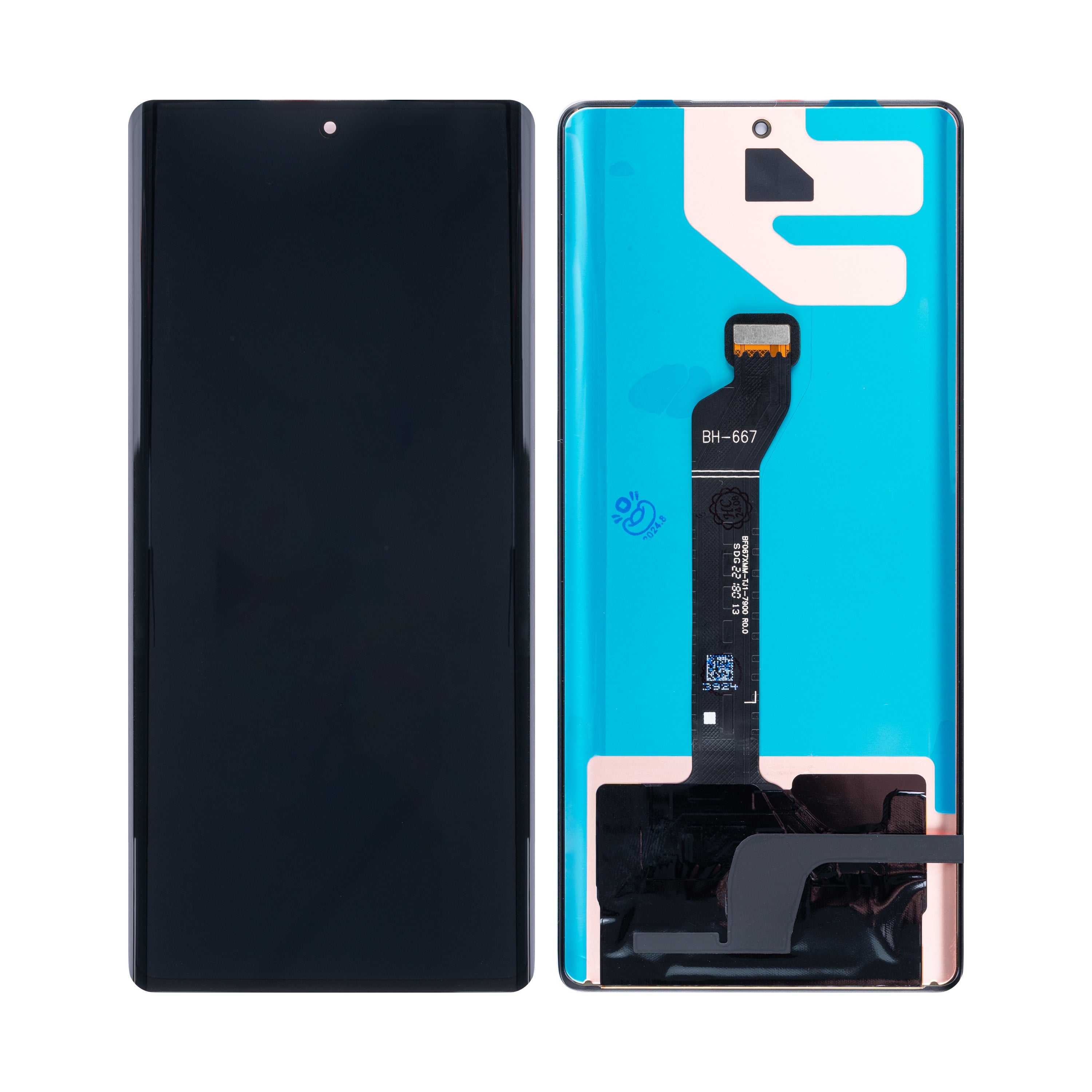 Huawei Honor 70 Ecrã e digitalizador sem moldura Preto OEM