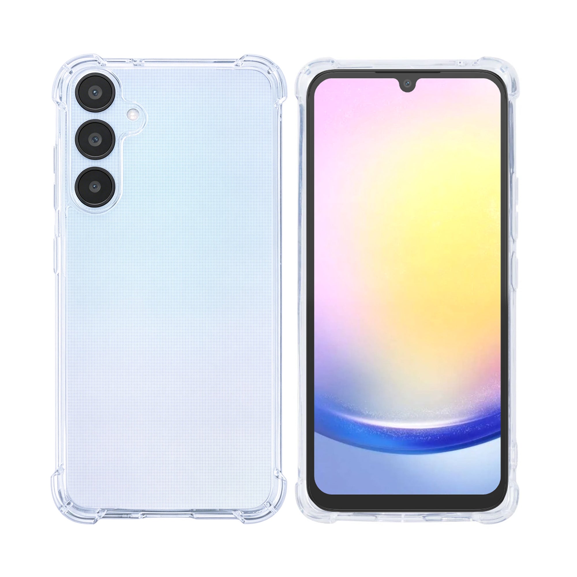 Capa anti-explosão Rixus para Samsung Galaxy A25 5G Transparente