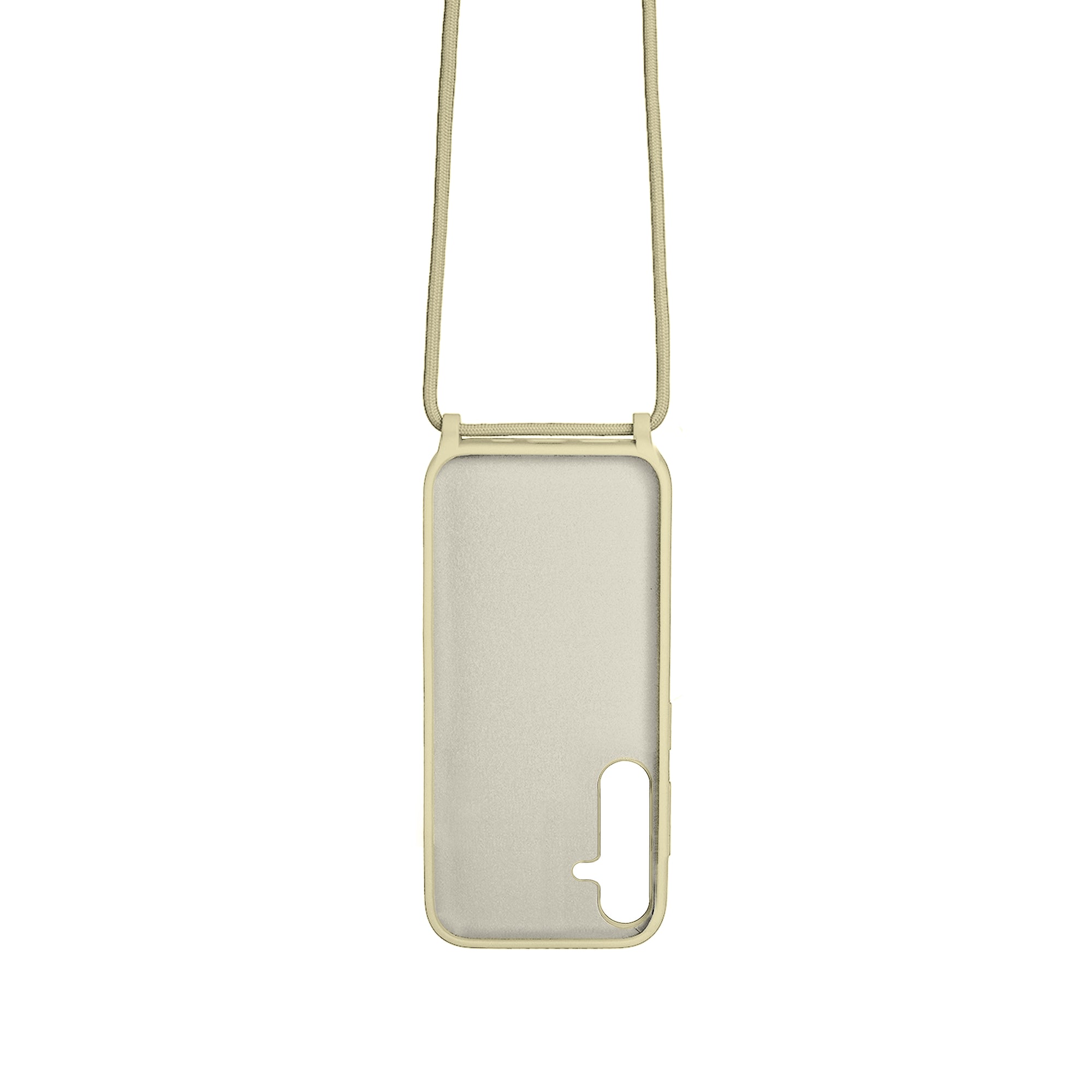 Rixus TPU Capa com fio para colar para Samsung Galaxy A15 5G Dourado