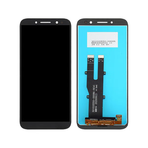 Ecrã e digitalizador Nokia C1 Plus sem moldura, preto, OEM