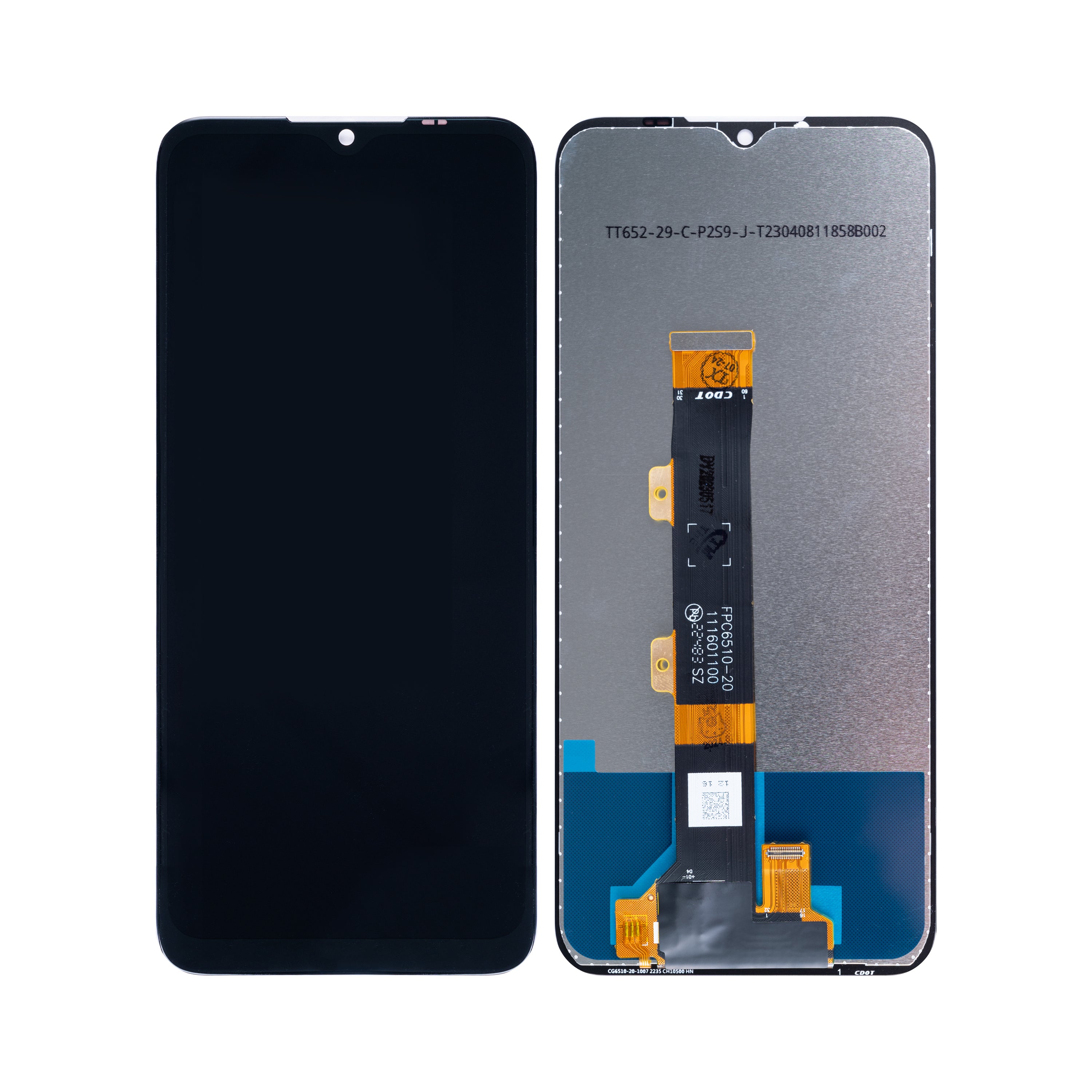 Ecrã e digitalizador Nokia G22 sem moldura, preto, OEM