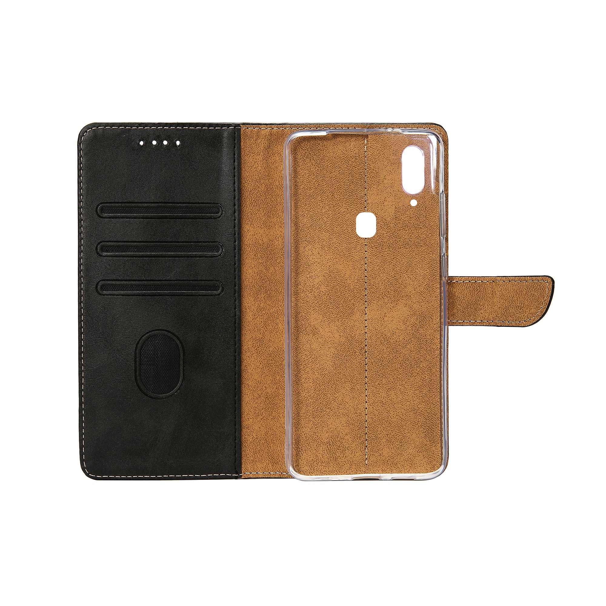 Estante Rixus para Samsung Galaxy A40 Preto