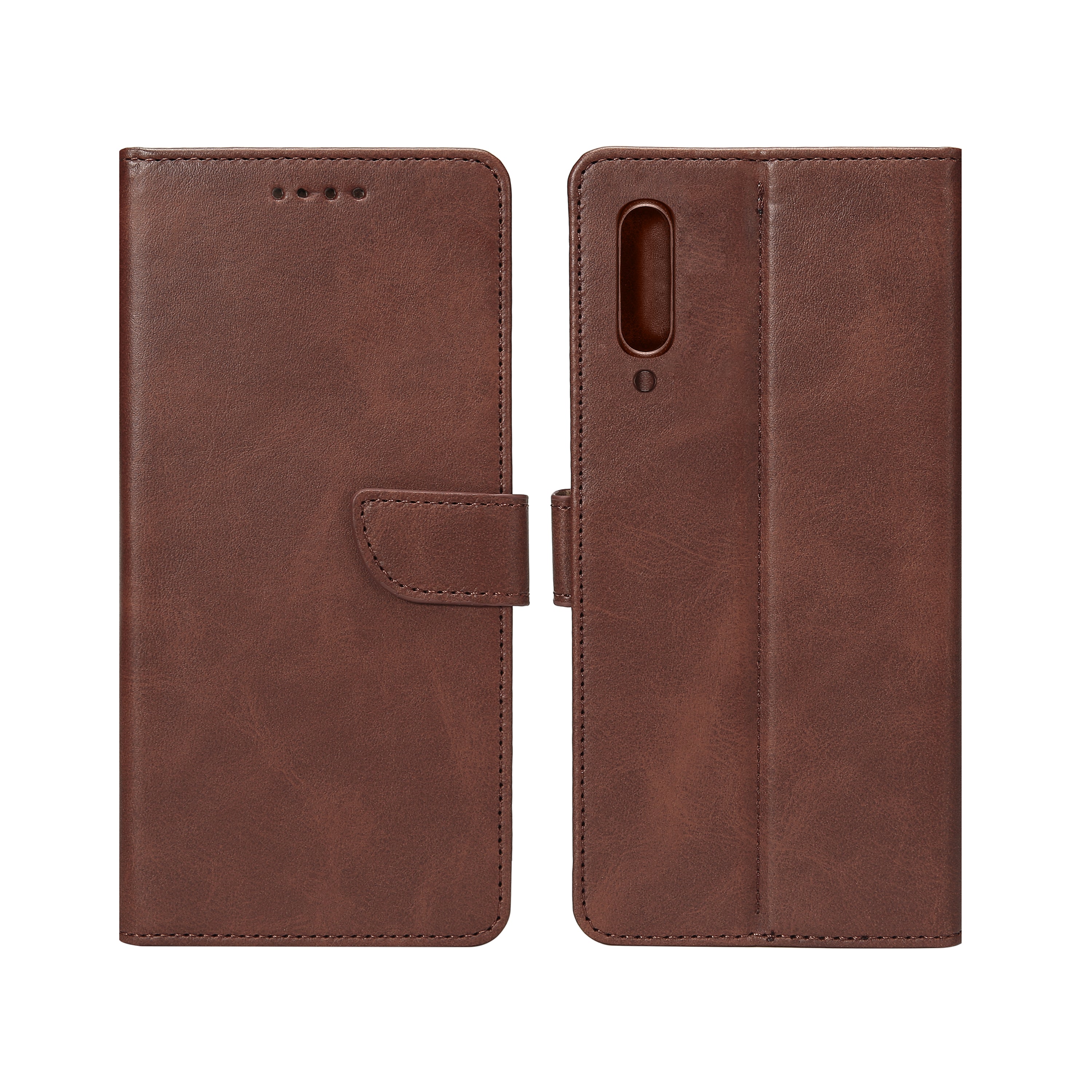 Estante Rixus para Samsung Galaxy A50 Castanho