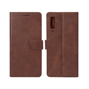 Estante Rixus para Samsung Galaxy A50 Castanho
