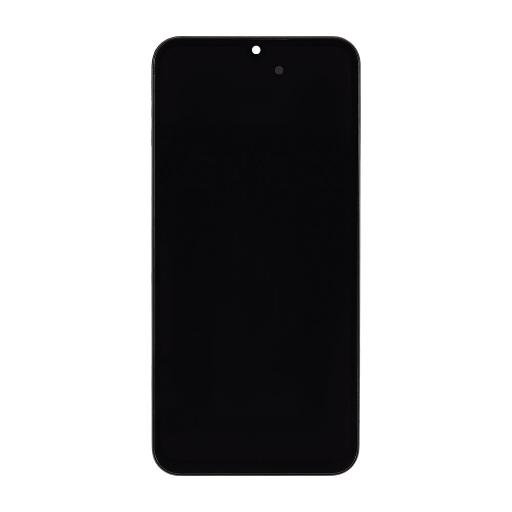 Samsung Galaxy A15 A155F, A15 5G A156B Ecrã e digitalizador com moldura Brave Black Soft-OLED
