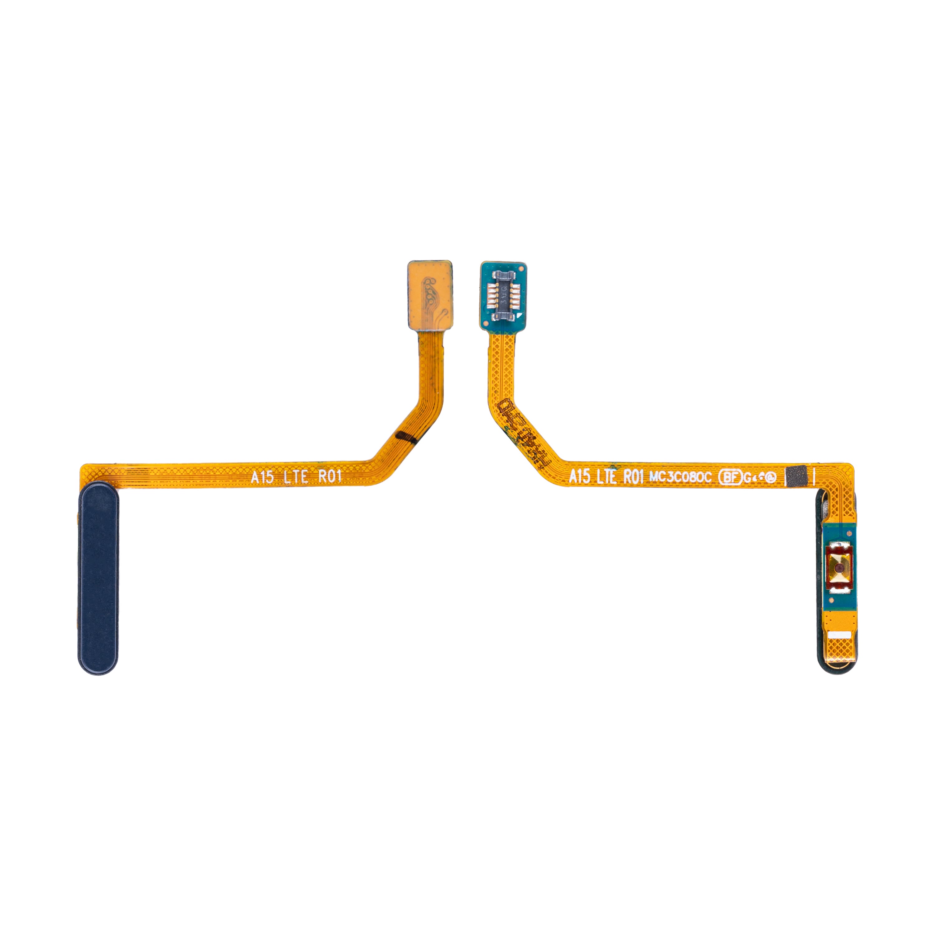 Samsung Galaxy A15 4G A155F Sensor de impressões digitais e Power Flex Brave Preto OEM