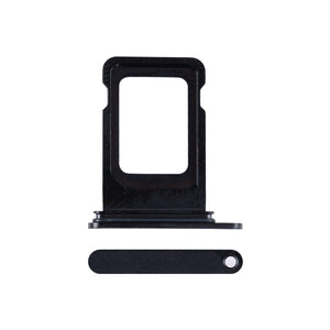 For Apple iPhone 15 Pro, 15 Pro Max Suporte para cartão SIM Preto Titânio Puxado