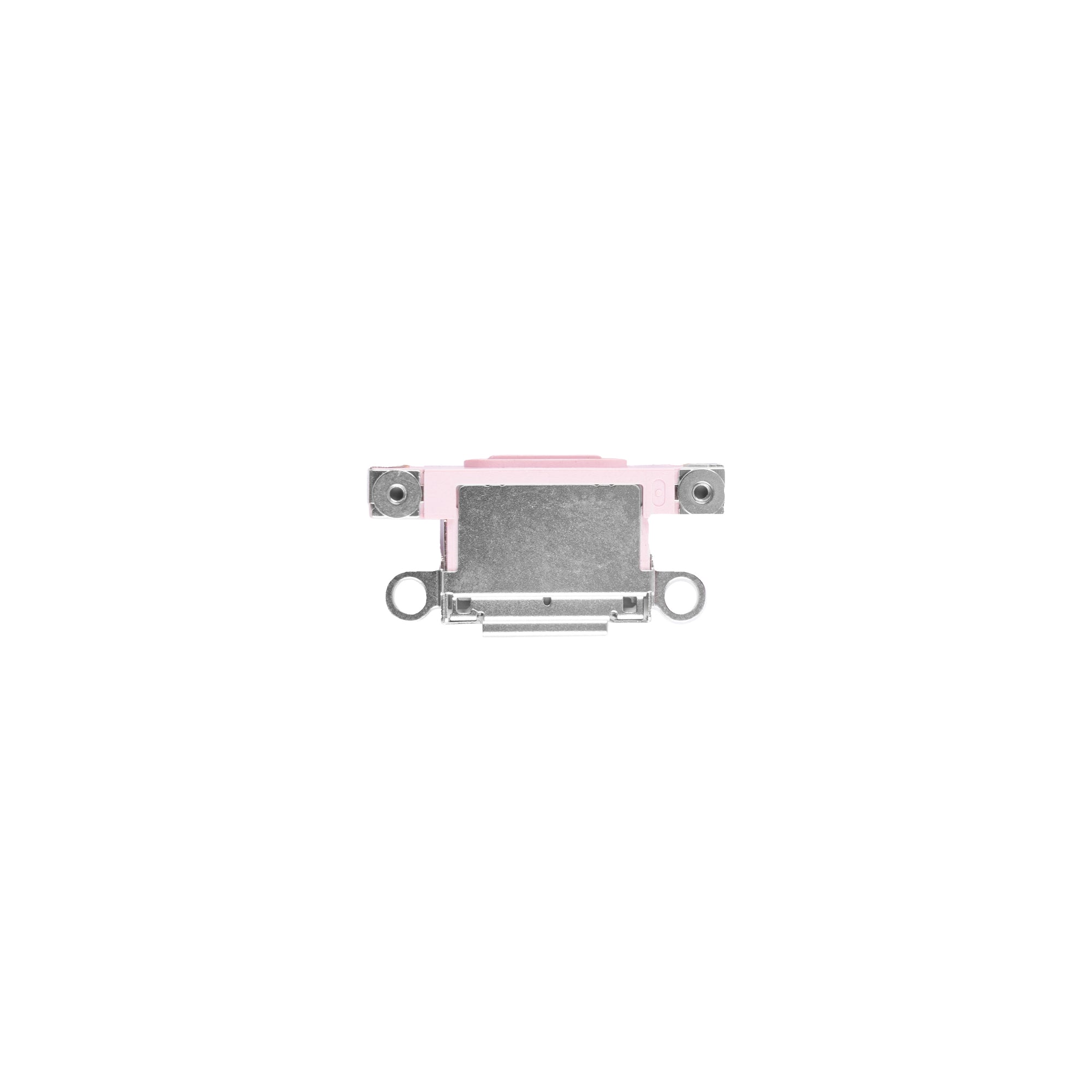 For Apple iPhone 15, 15 Plus Porta de carregamento do sistema Puxado a rosa