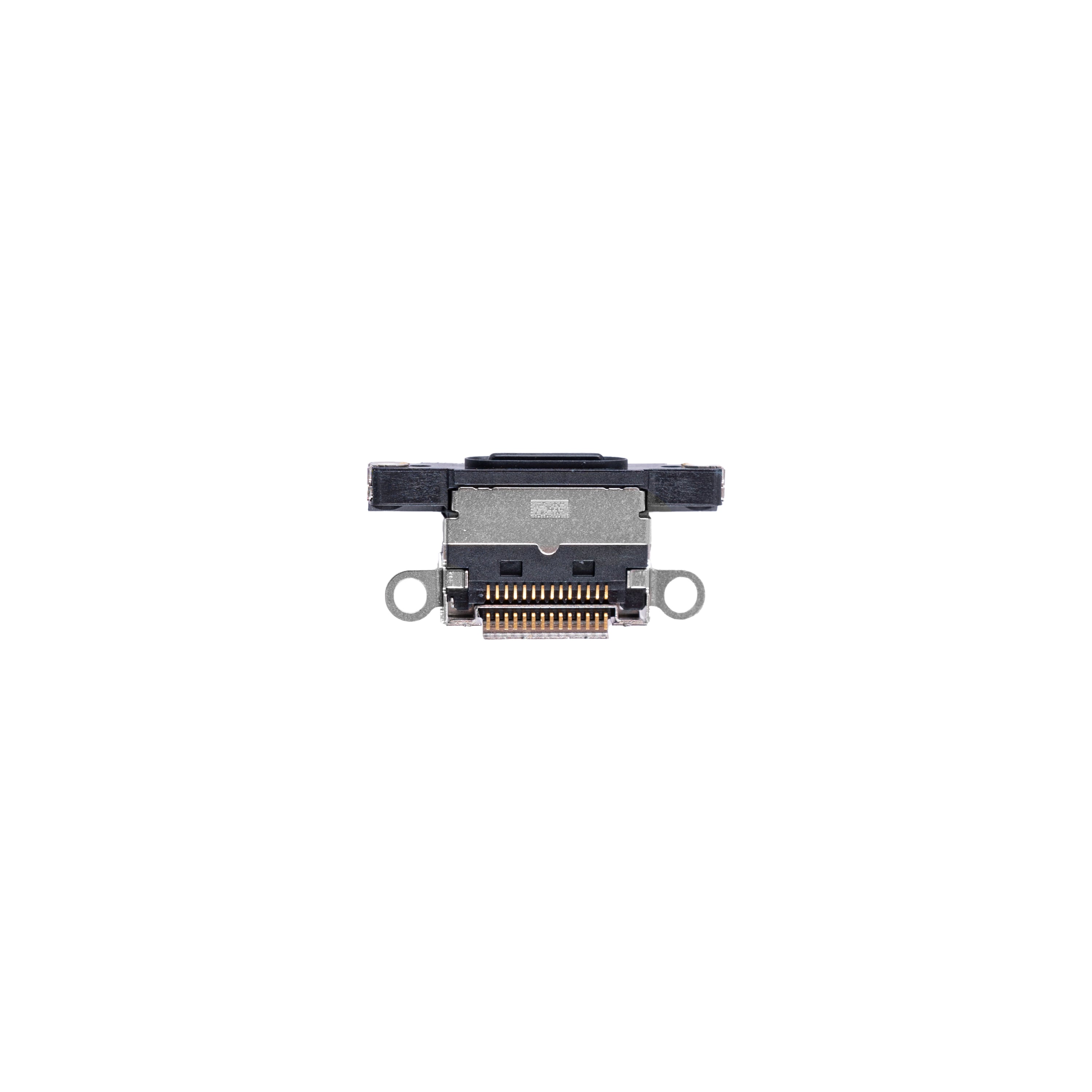 For Apple iPhone 15, 15 Plus Porta de carregamento do sistema Puxado preto