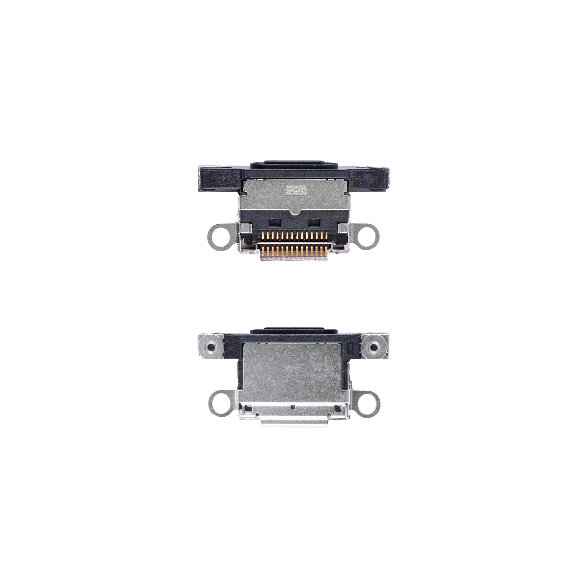 For Apple iPhone 15, 15 Plus Porta de carregamento do sistema Puxado preto