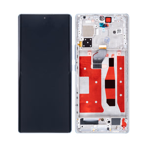 Ecrã e digitalizador Honor 70 com moldura Icelandic Frost OEM
