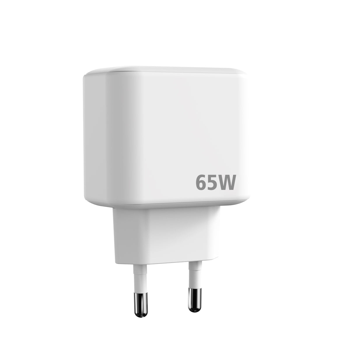 Adaptador de corrente multiporta Rixus RXHC67 GaN 65W Branco