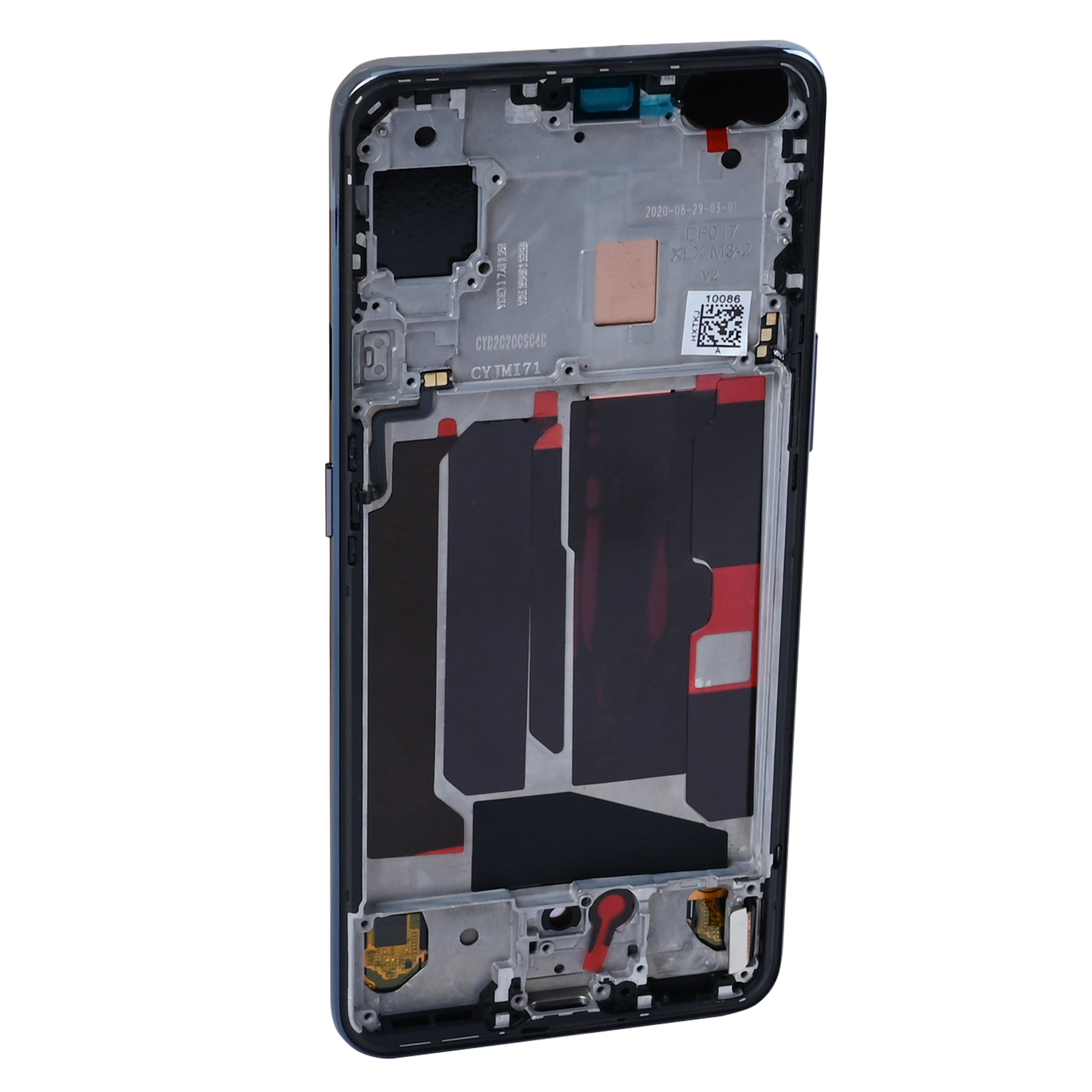 Ecrã e digitalizador OnePlus Nord com moldura preta OEM