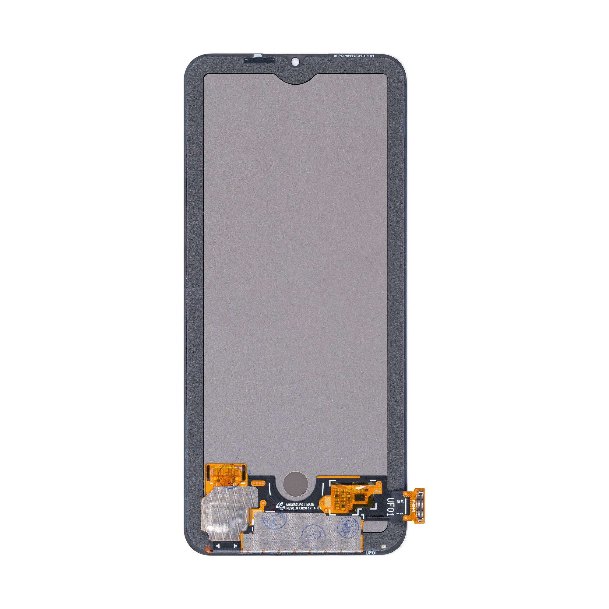 Xiaomi Mi 10 Lite 5G Ecrã e digitalizador sem moldura Preto OEM