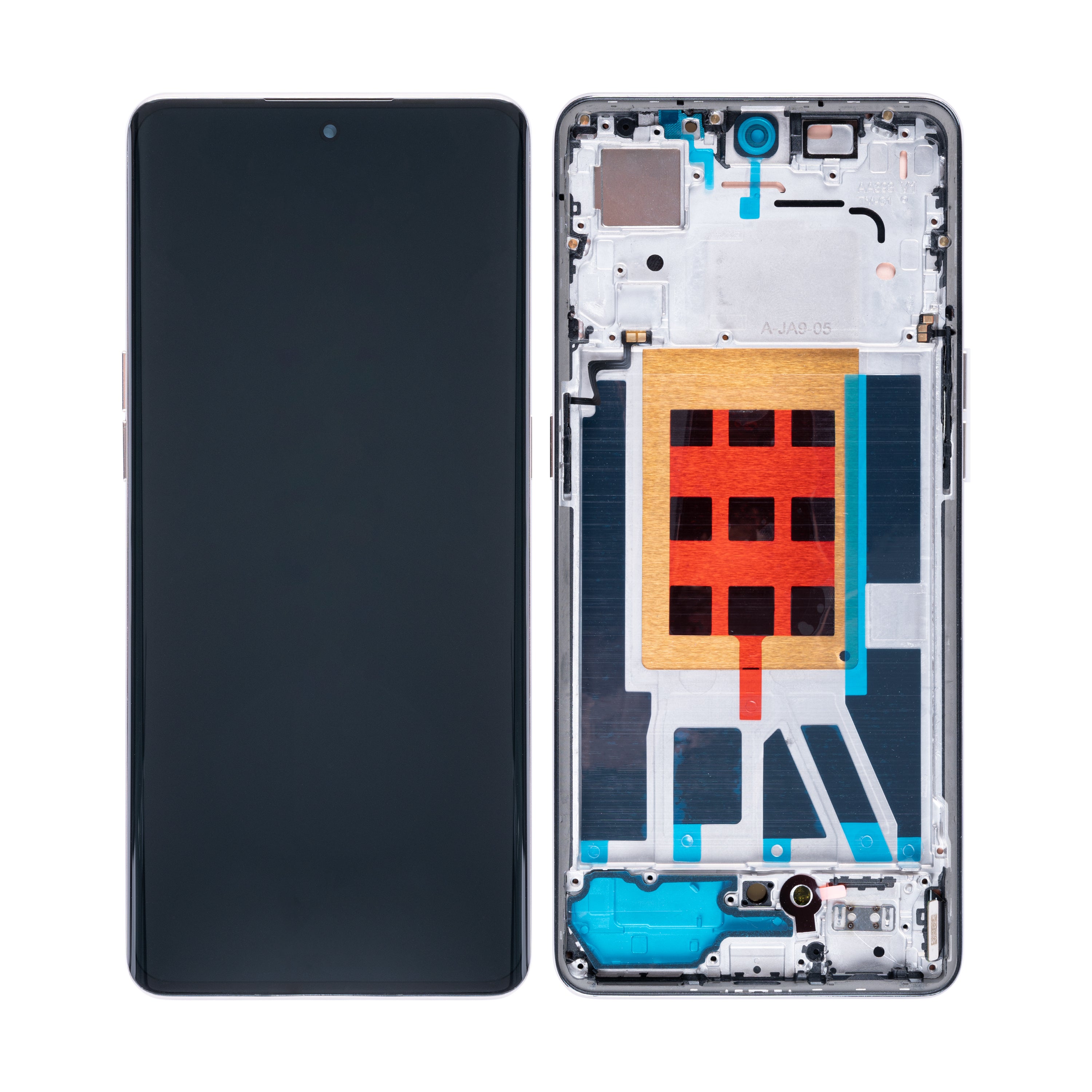 Oppo Reno9, Reno9 Pro Ecrã e digitalizador com moldura dourada OEM