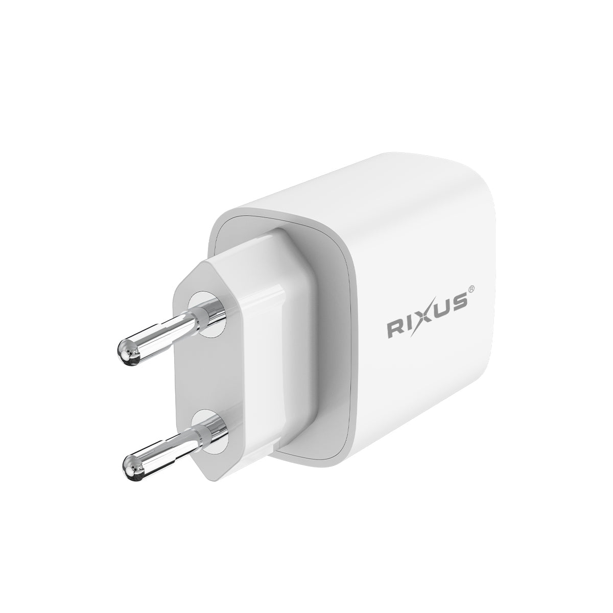 Carregador rápido adaptável Rixus RX90S QC 3.0 e PD 20W (ecrã de contador)
