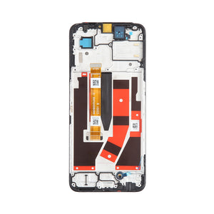 Ecrã e digitalizador Oppo K10 5G com moldura preta OEM