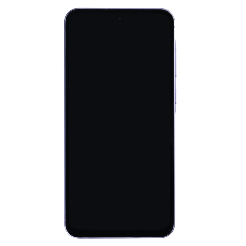 Samsung Galaxy A55 A556B Ecrã e digitalizador com moldura Soft-OLED lilás