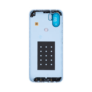 Capa traseira Xiaomi Redmi A1 Plus sem lente azul claro OEM