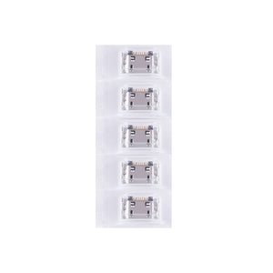 Samsung Galaxy A6 (2018) A600F Porta de carregamento do sistema OEM (5pcs)