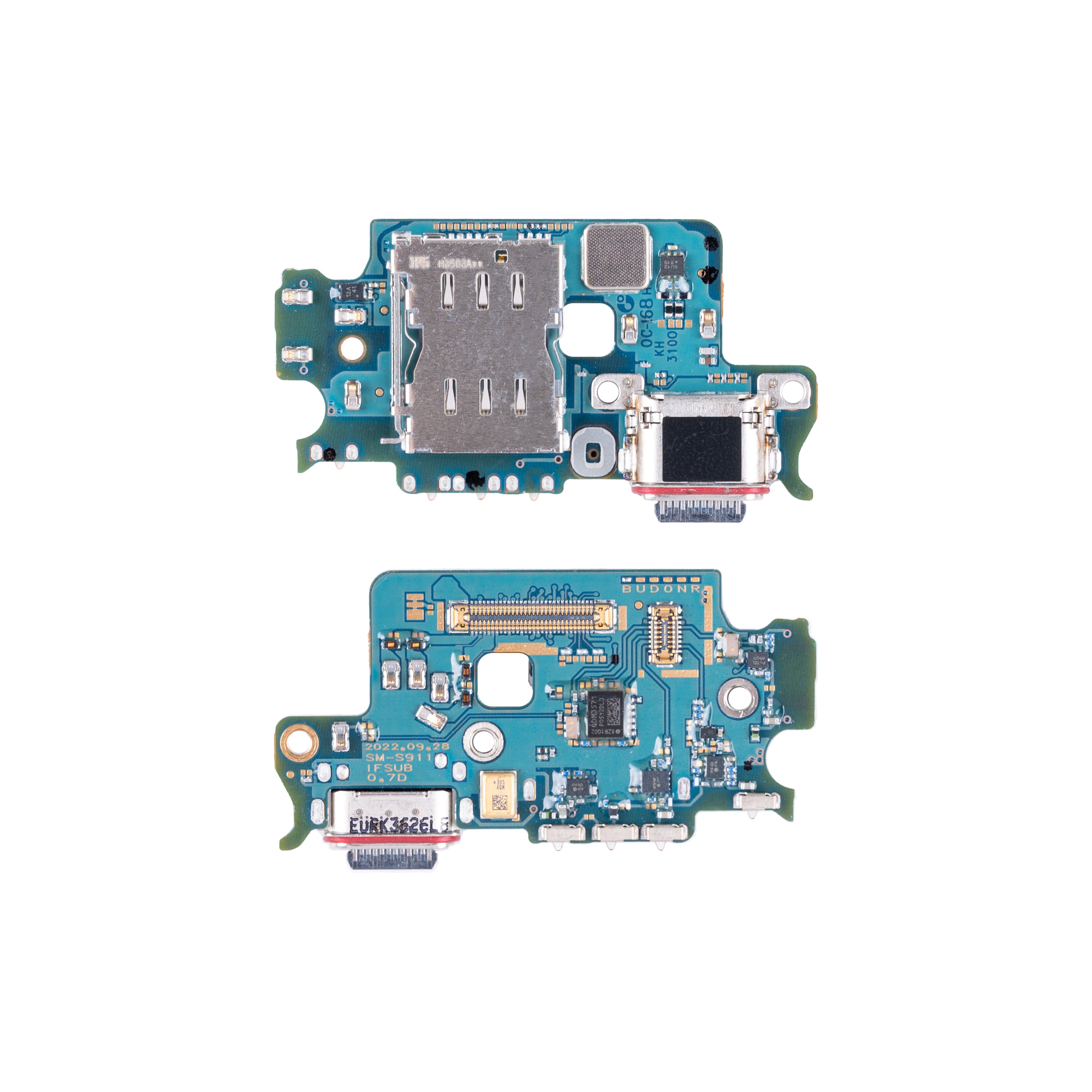 Samsung Galaxy S23 S911B Placa de carregamento do sistema OEM