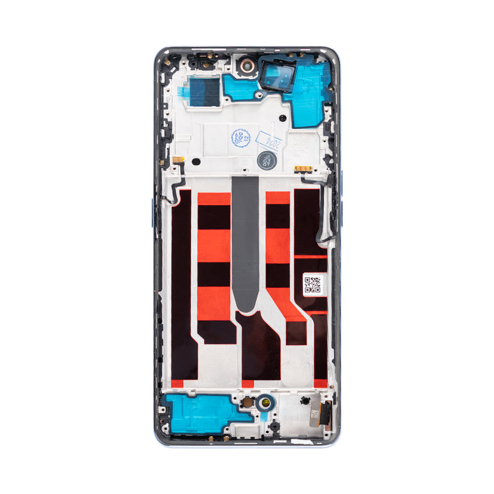 Ecrã e digitalizador Oppo A1 Pro com moldura azul OEM