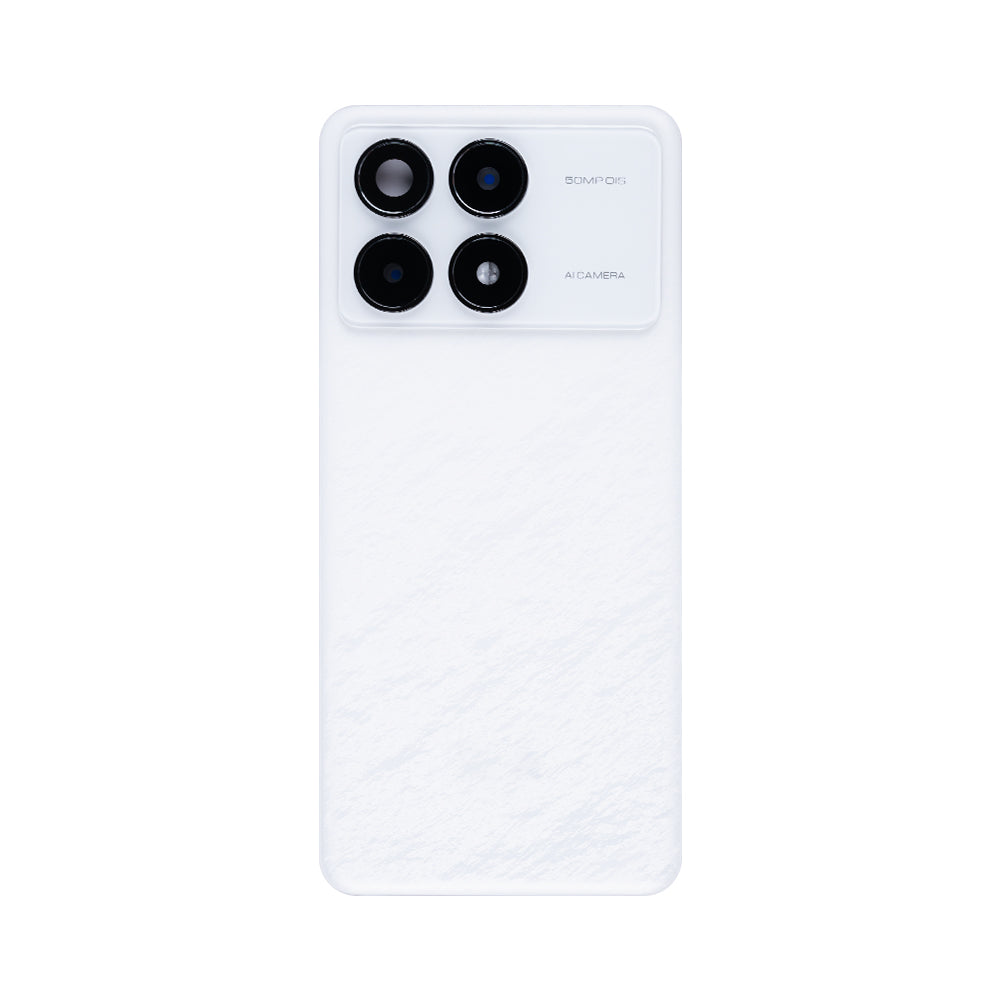 Capa traseira Xiaomi Redmi K70 com lente prateada OEM