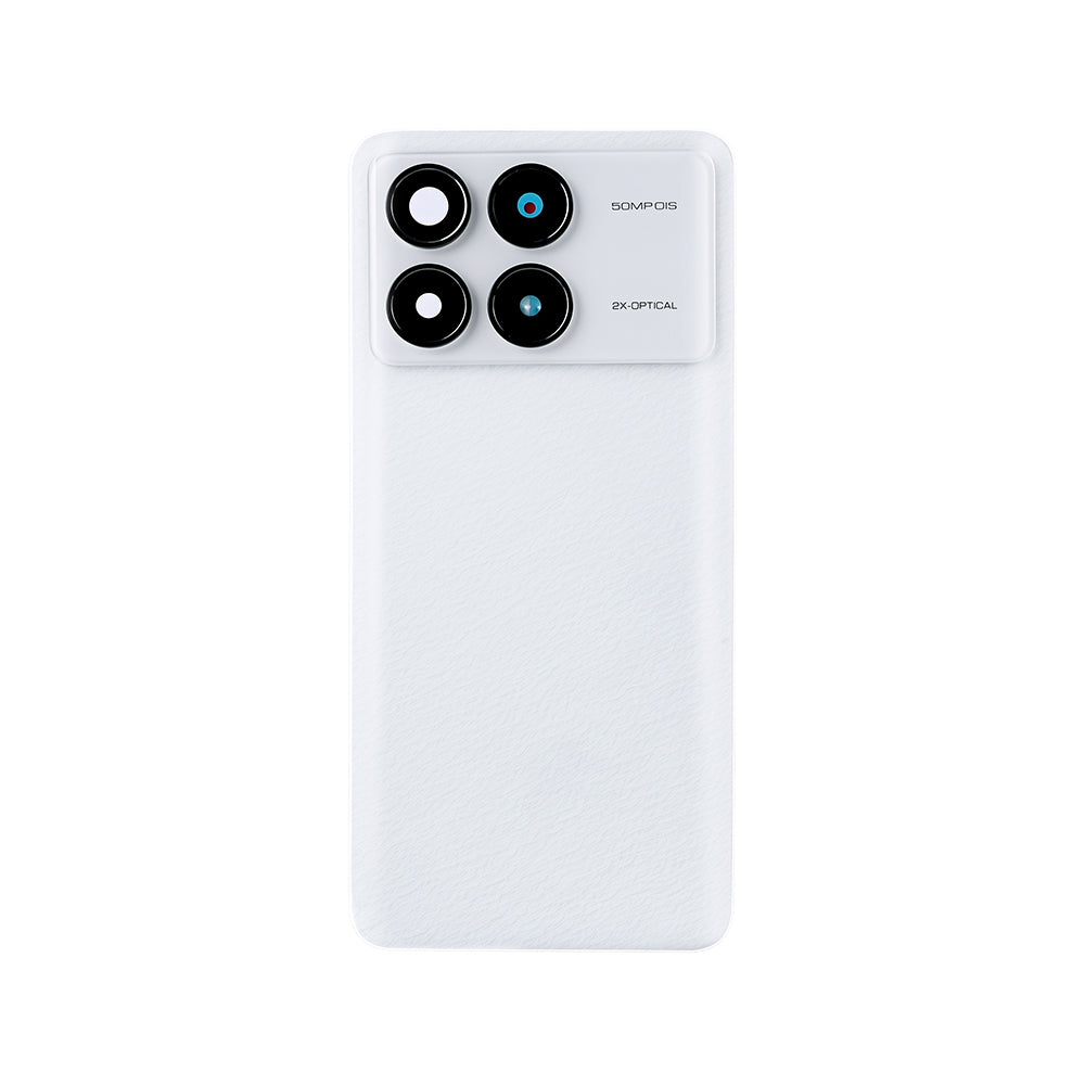 Capa traseira Xiaomi Redmi K70 Pro com lente prateada OEM