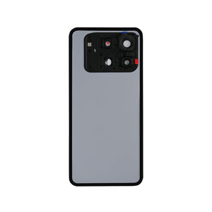 Capa traseira Xiaomi Redmi K70 Pro com lente prateada OEM