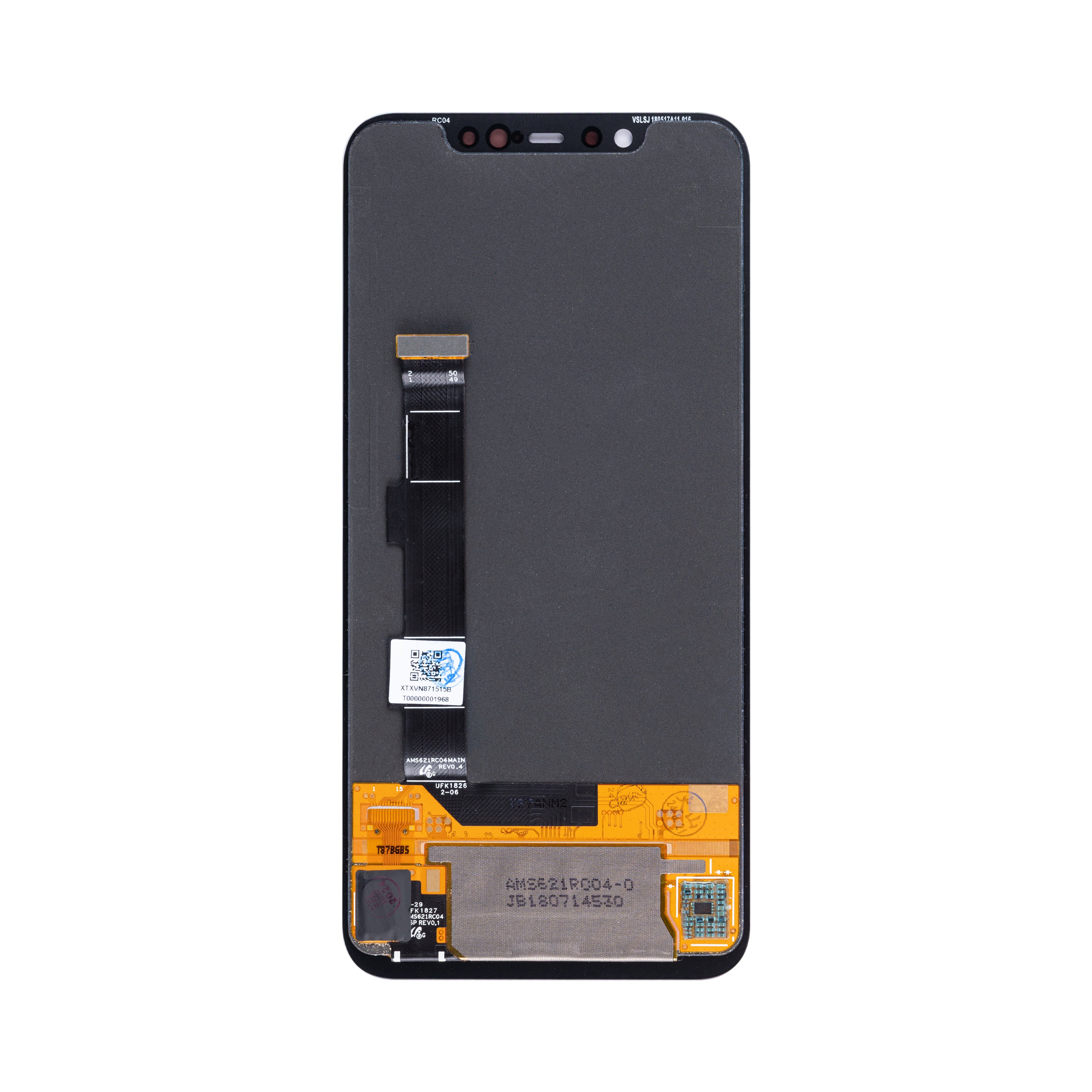 Xiaomi Mi 8 Ecrã e digitalizador sem moldura Preto OEM