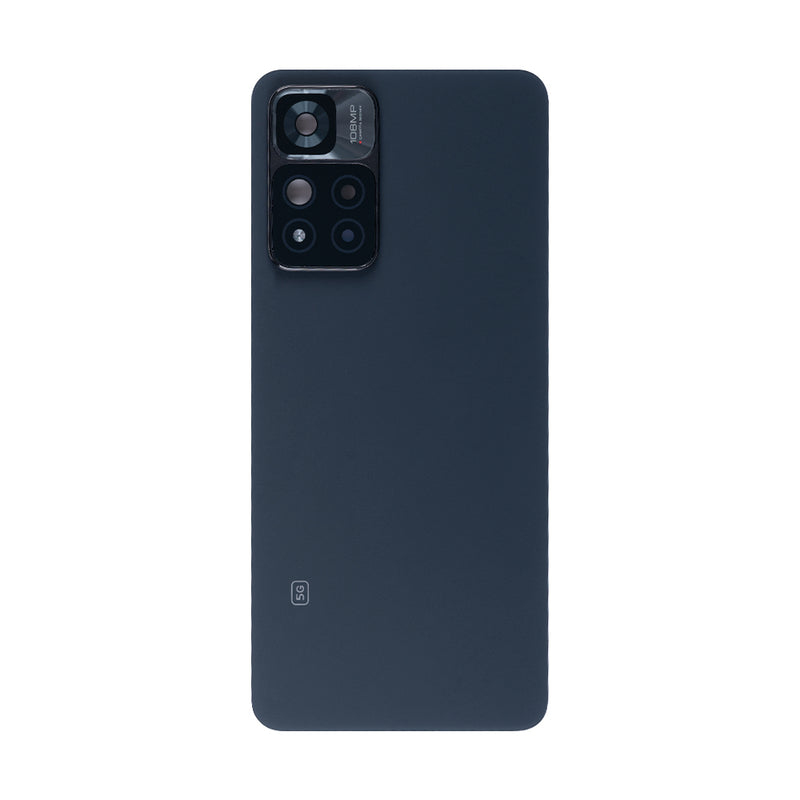Capa traseira Xiaomi Redmi Note 11 Pro Plus 5G com lente Mysterious Black OEM