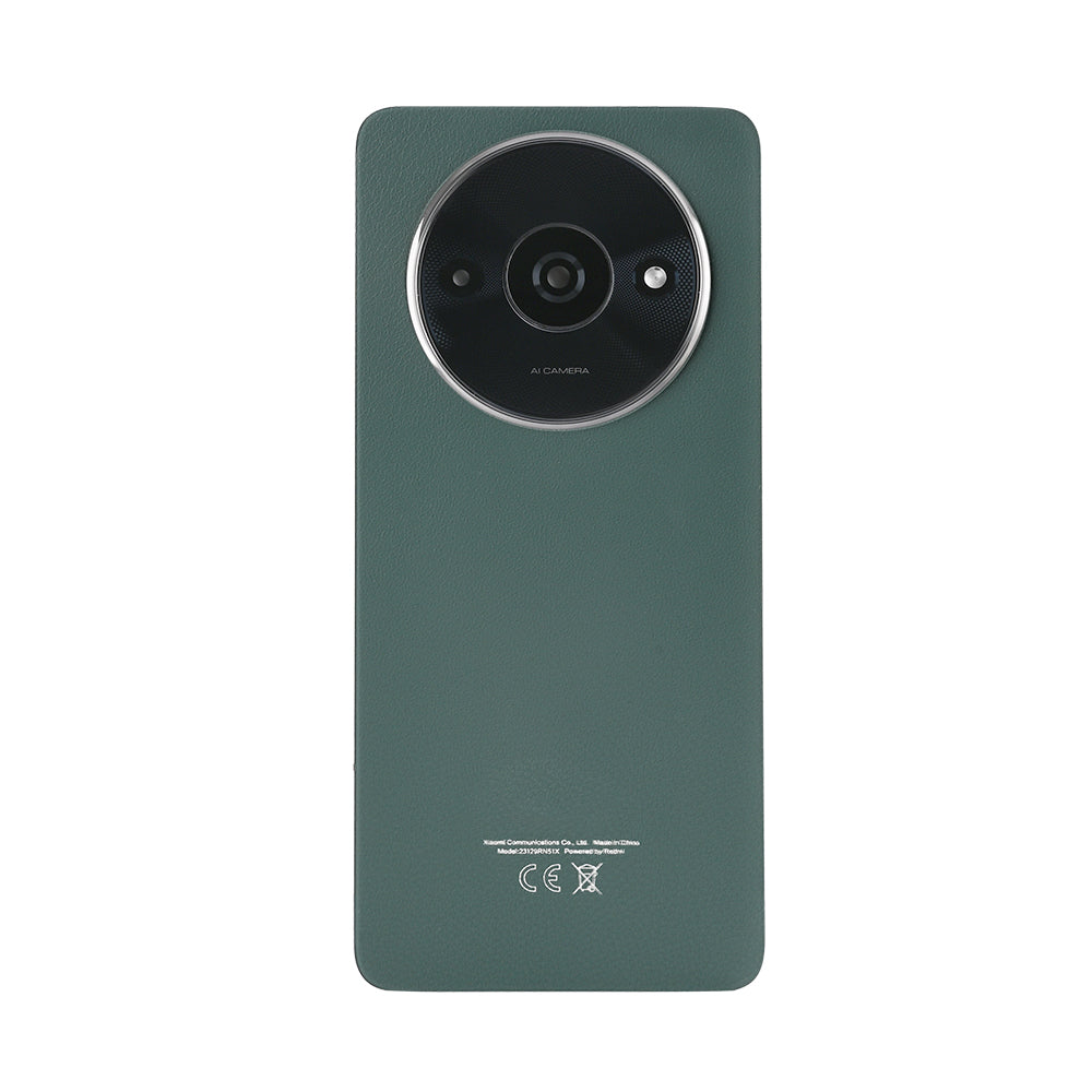 Capa traseira Xiaomi Redmi A3 com lente verde floresta OEM